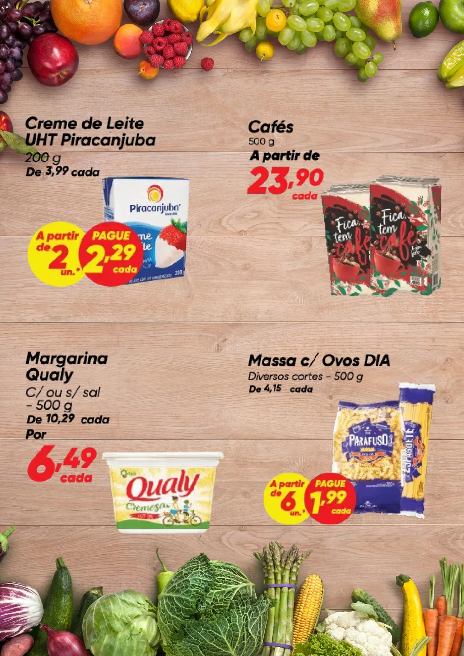 Dia Folheto - válido de 27.11.2025 | Página: 6 | Produtos: Leite, Ovos, Creme, Sal