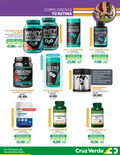 Nutrición Deportiva Cruz Verde válido desde el 01.10.2025 | Página: 3 | Productos: Polvo, Leche, Gomitas, Chocolate
