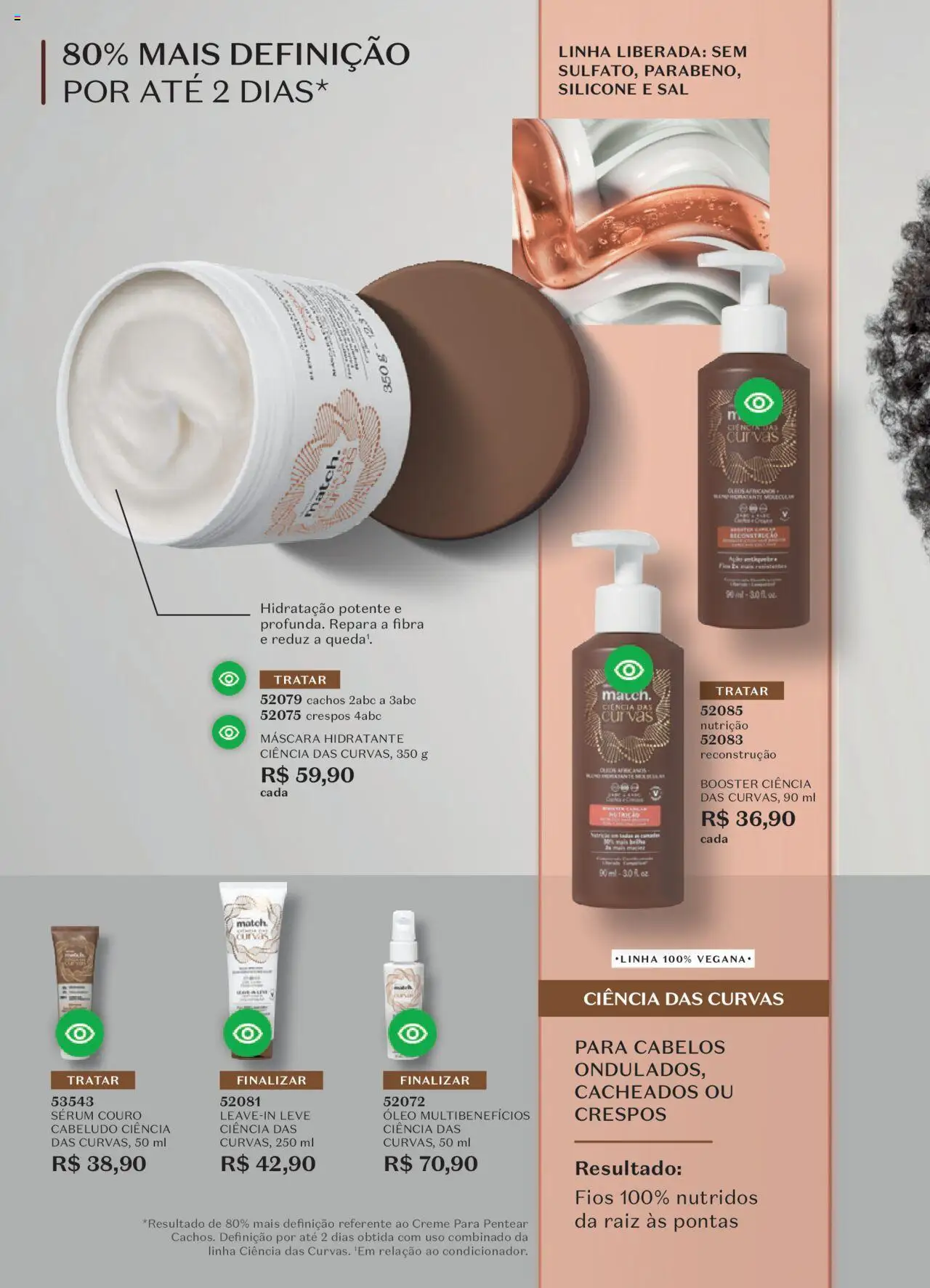 O Boticário Folheto - válido de 22.09.2025 | Página: 163 | Produtos: Óleo, Creme, Creme para pentear, Sal