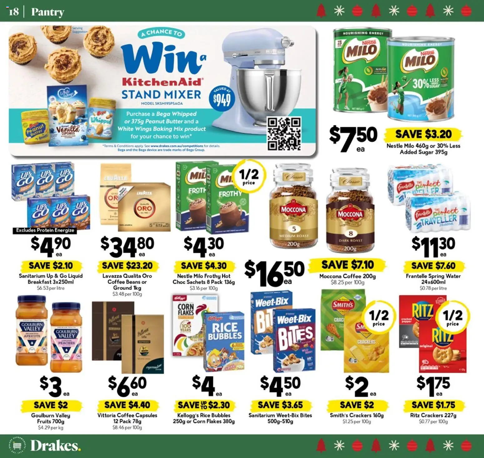 Drakes catalogue - valid from 10.12.2025 | Page: 18 | Products: Coffee, Rice, Flakes, Device