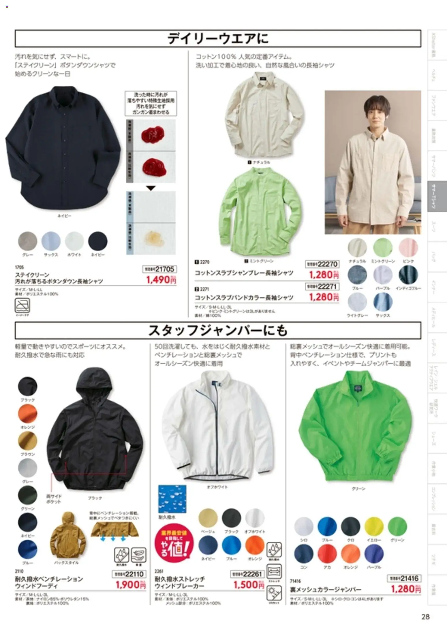 {H1} | ページ: 29 | 製品: オレンジ, ウィンドブレーカー