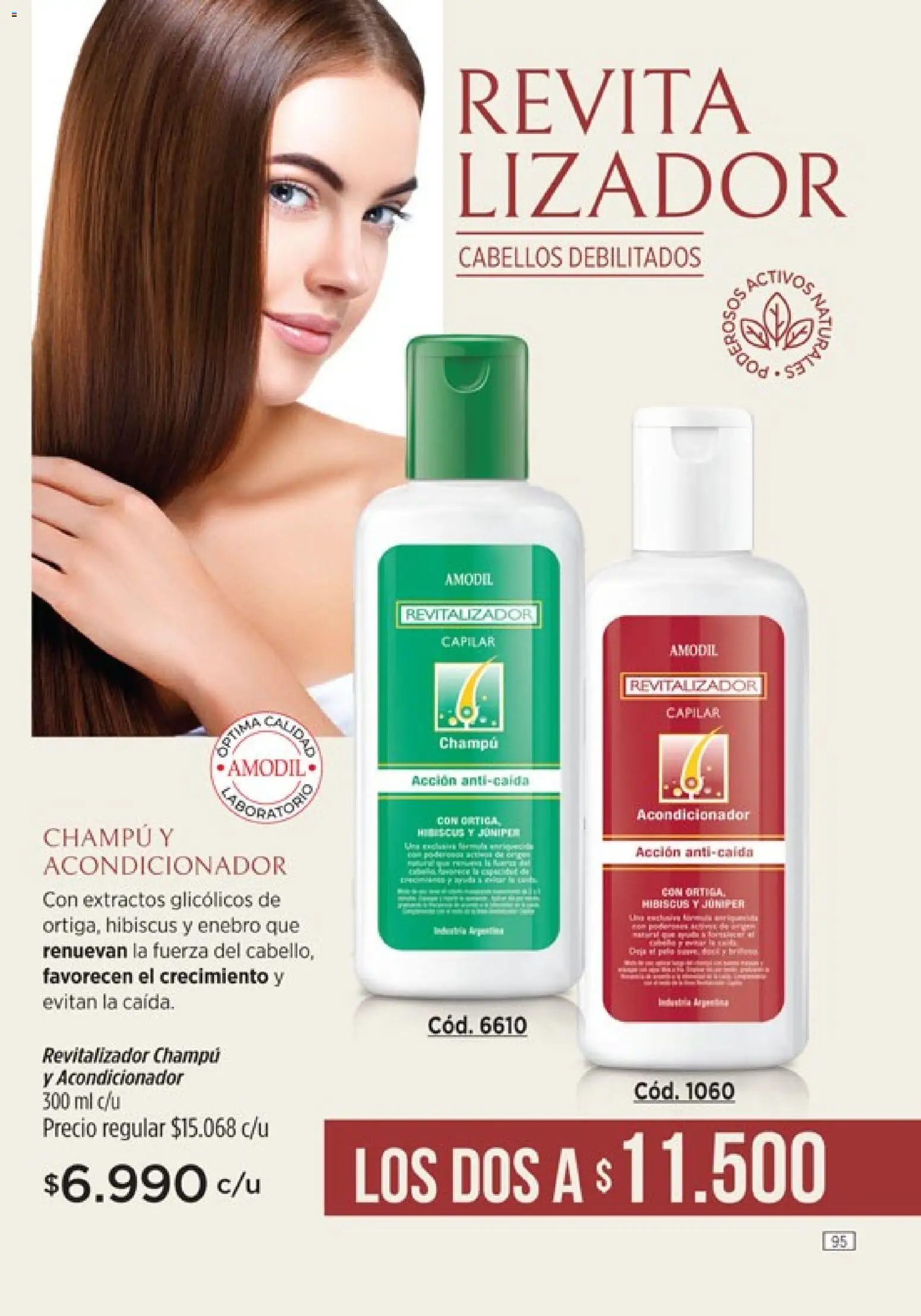 modil - Campaña 7 │ válido desde el 20.03.2026 | Página: 95 | Productos: Champú, Acondicionador