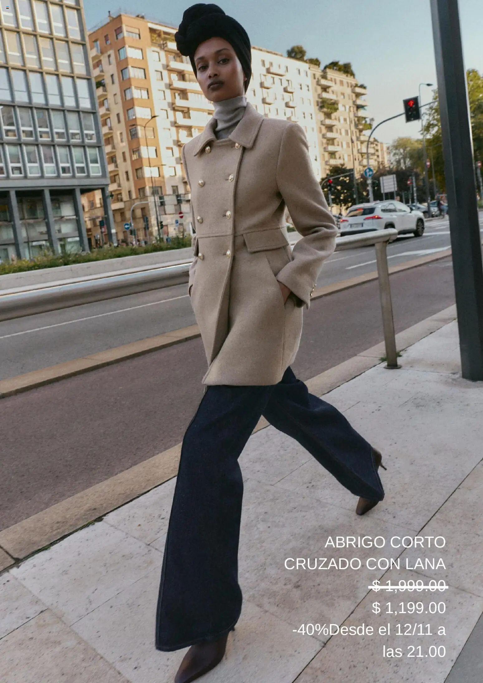 Nuevas ofertas de Zara válidas en toda la República Mexicana desde el 12.11.2025. ¡Encuentra las mejores ofertas en Zara Buen Fin! | Página: 2 | Productos: Abrigo