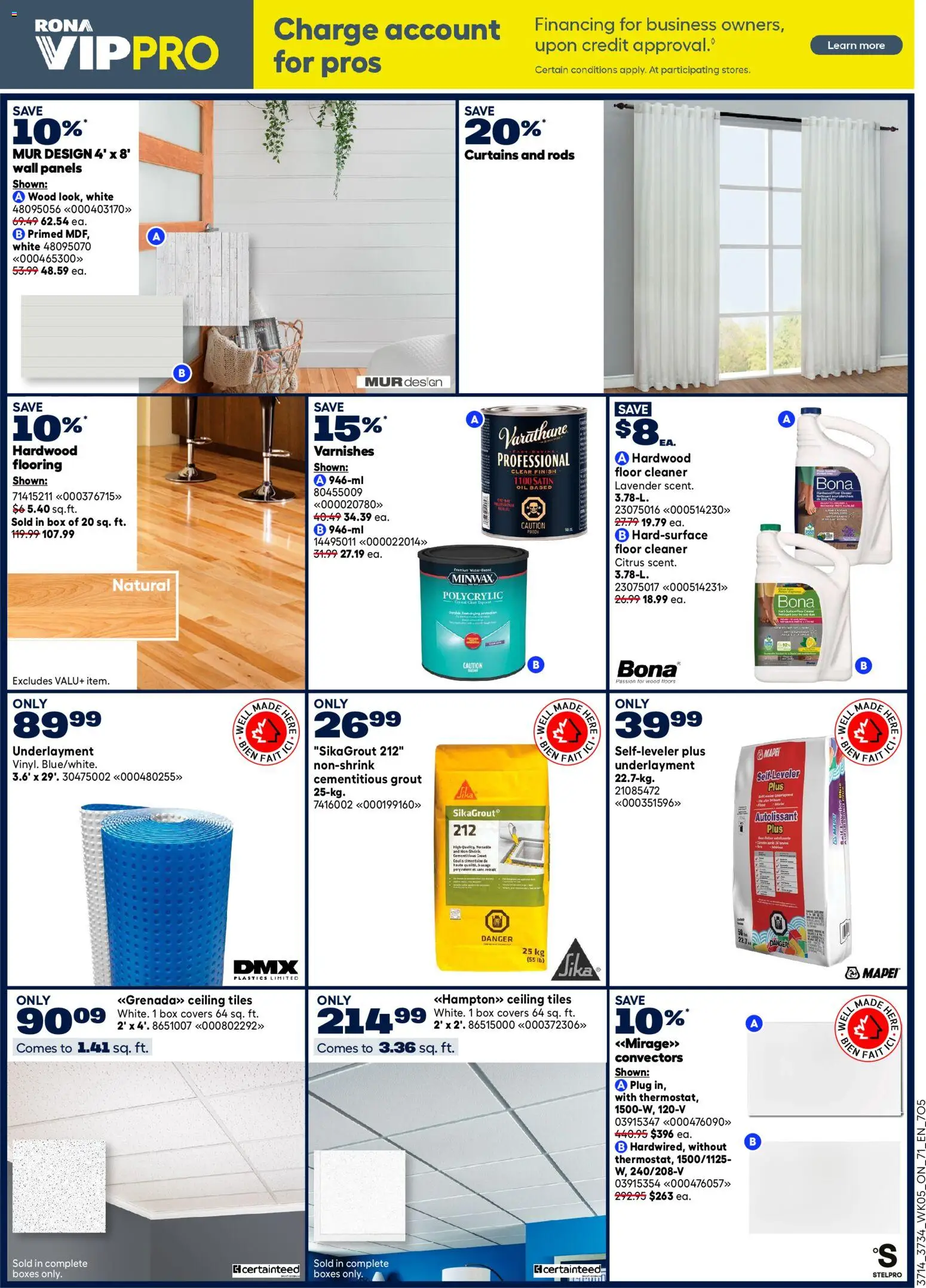 Rona flyer valid from 26.02.2026 | Page: 7 | Products: Box, Oil