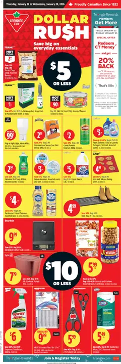 Preview of Canadian Tire - Dollar Rush from shop Canadian Tire valid from 22.01.2026