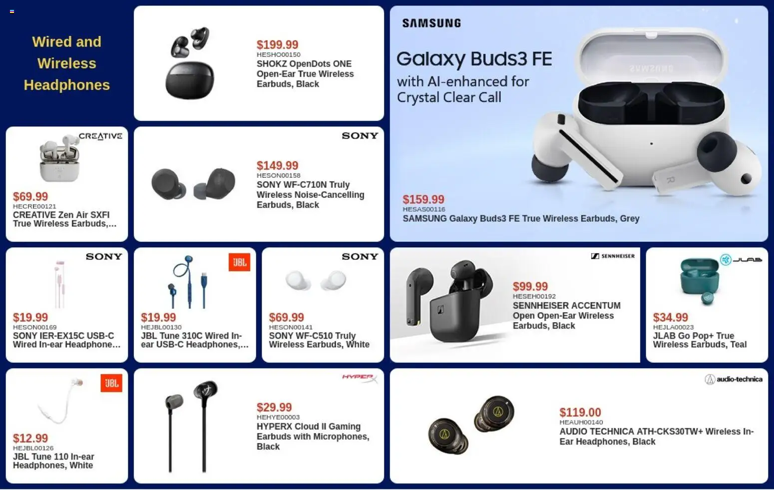 Canada Computers flyer valid from 20.03.2026 | Page: 16 | Products: Audio, Headphones