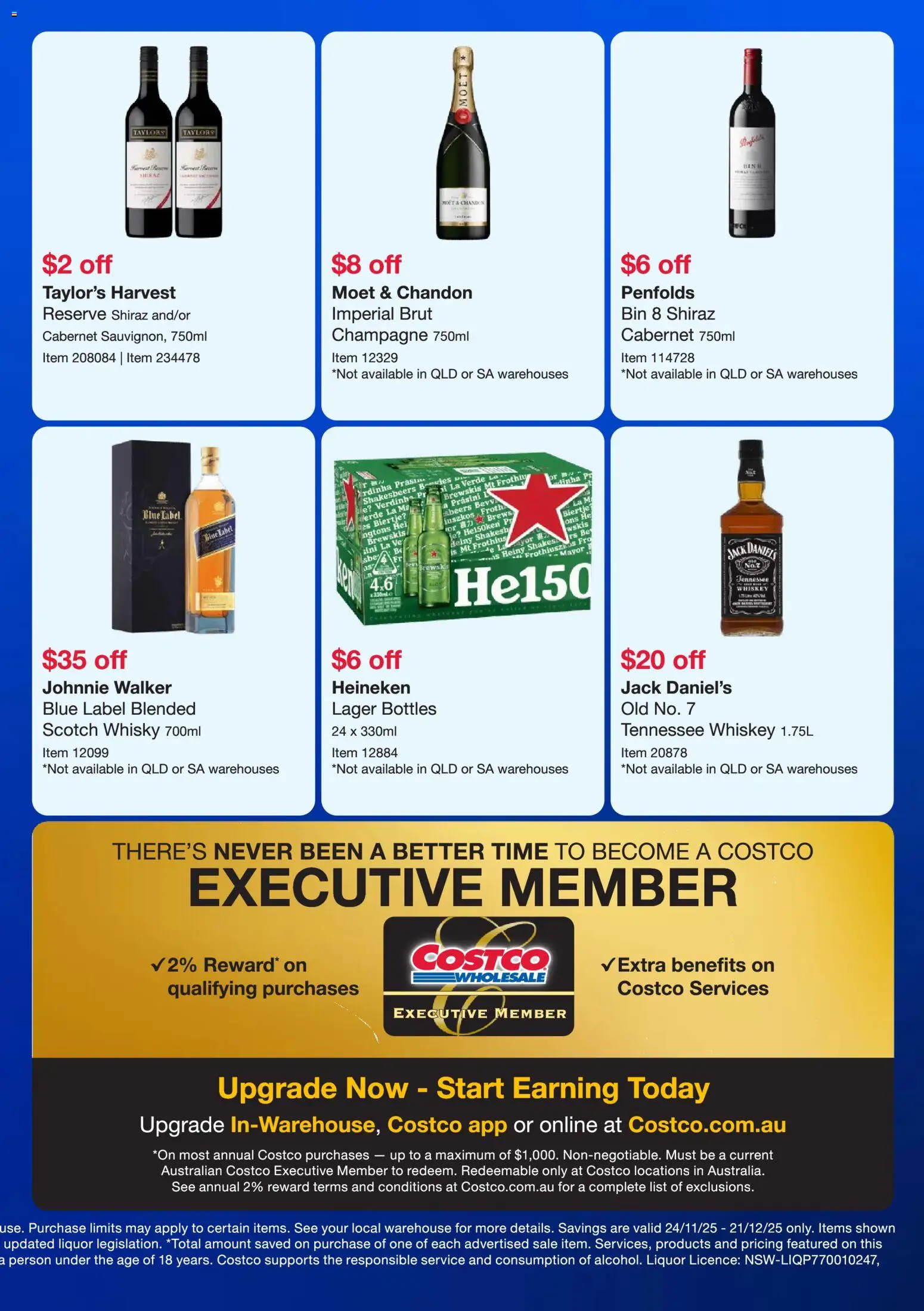 Costco catalogue - valid from 24.11.2025 | Page: 11 | Products: Whiskey, Scotch