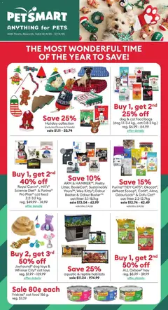 Preview of Petsmart weekly flyer / circulaire from shop Petsmart valid from 04.12.2025
