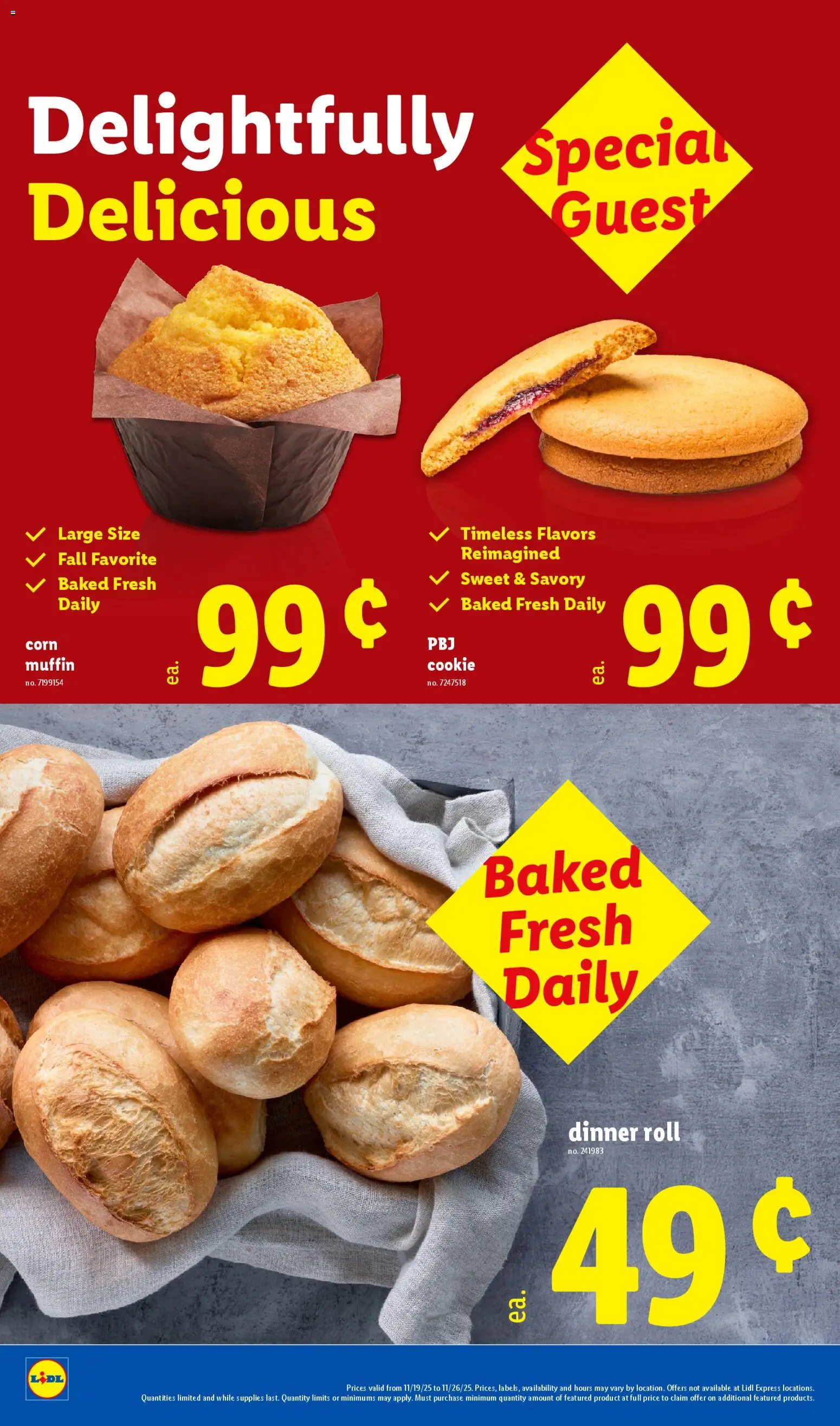 Lidl Early Black Friday - valid from 19.11.2025 | Page: 6 | Products: Corn, Muffin