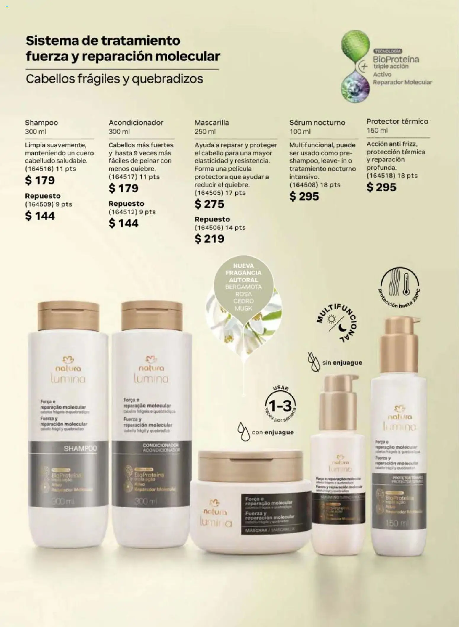 Nuevas ofertas de Natura válidas en toda la República Mexicana desde el 24.04.2026. ¡Encuentra las mejores ofertas en Natura campaña 7 2026! | Página: 138 | Productos: Máscara, Fragancia, Mascarilla, Acondicionador