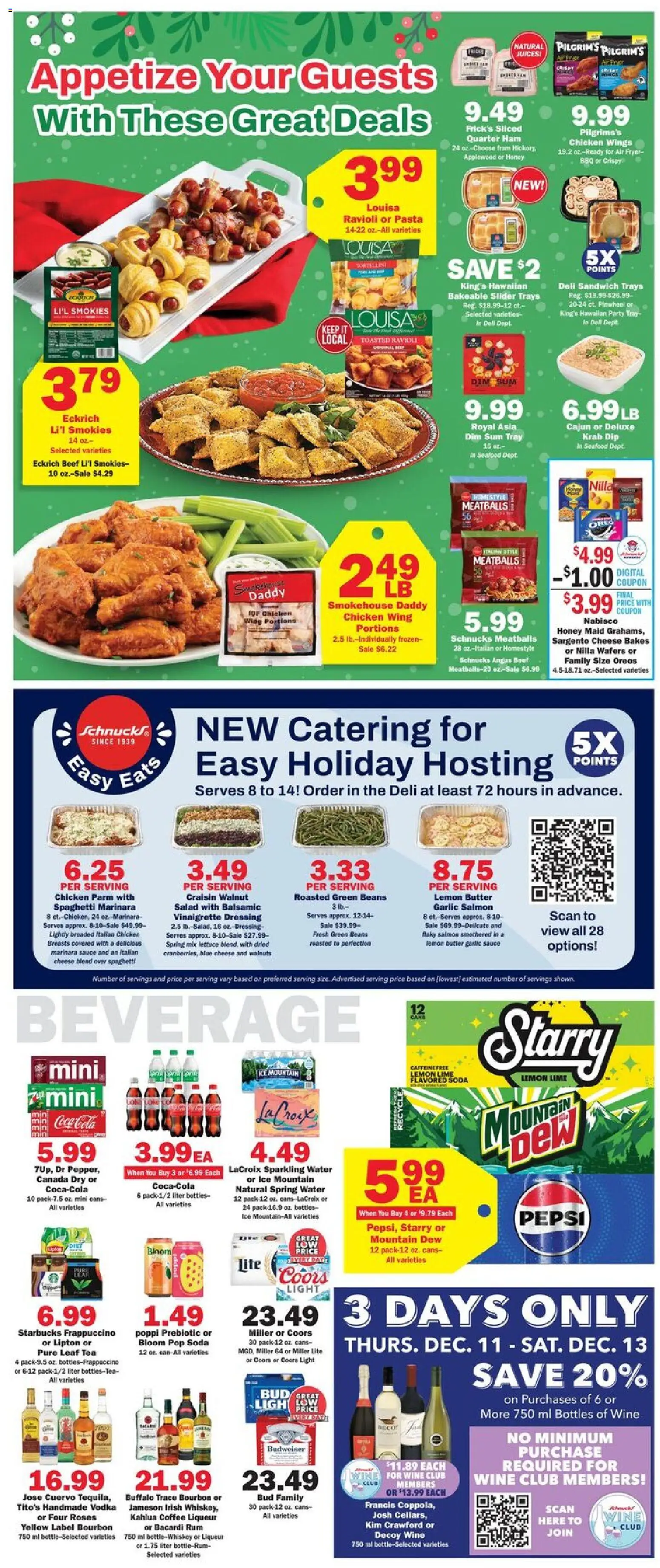 Schnucks Weekly Print Ad - MO - valid from 10.12.2025 | Page: 3 | Products: Fryer, Lettuce, Vodka, Garlic