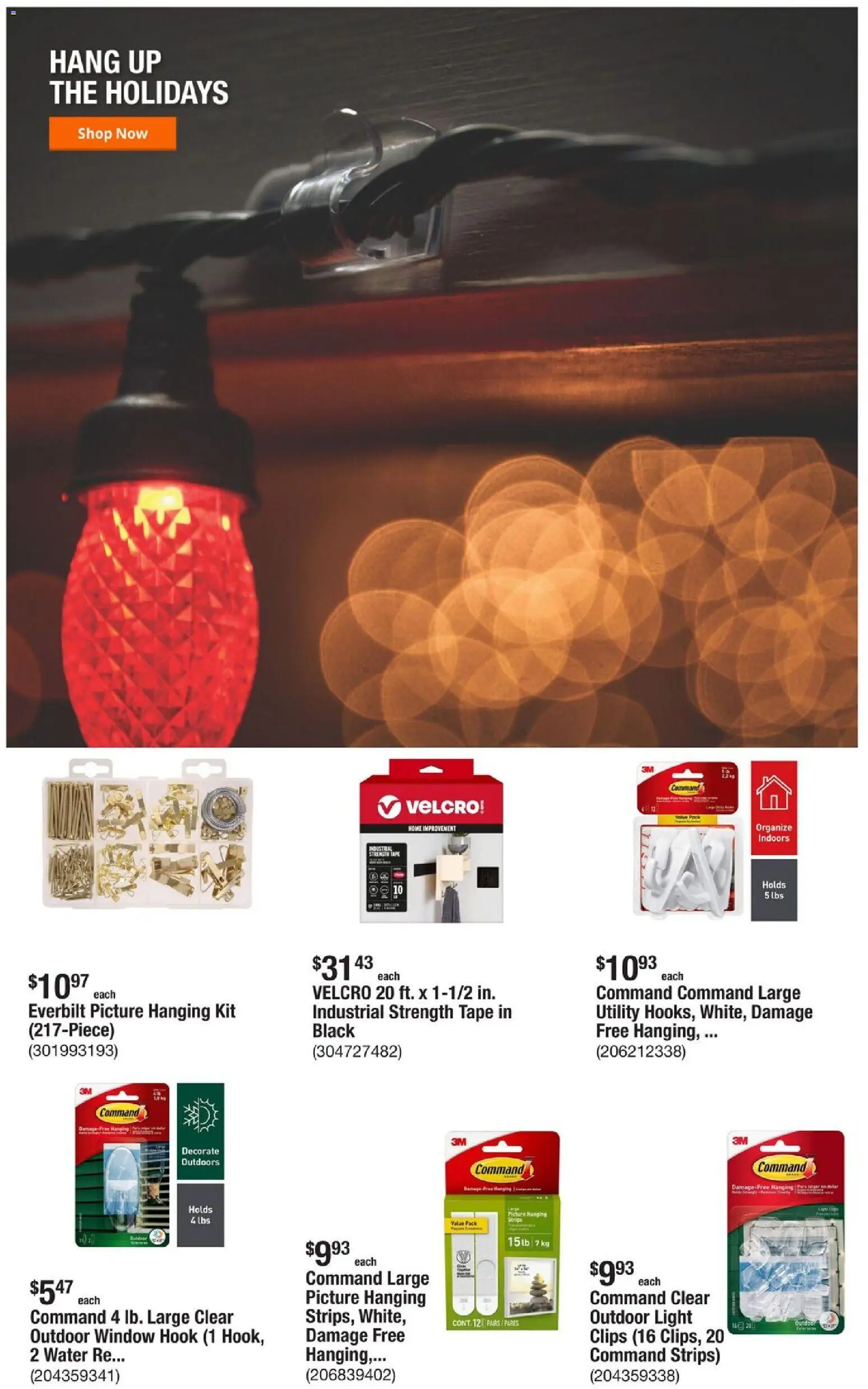 Home Depot Weekly Ad - NY - valid from 11.12.2025 | Page: 3 | Products: Hook, Water
