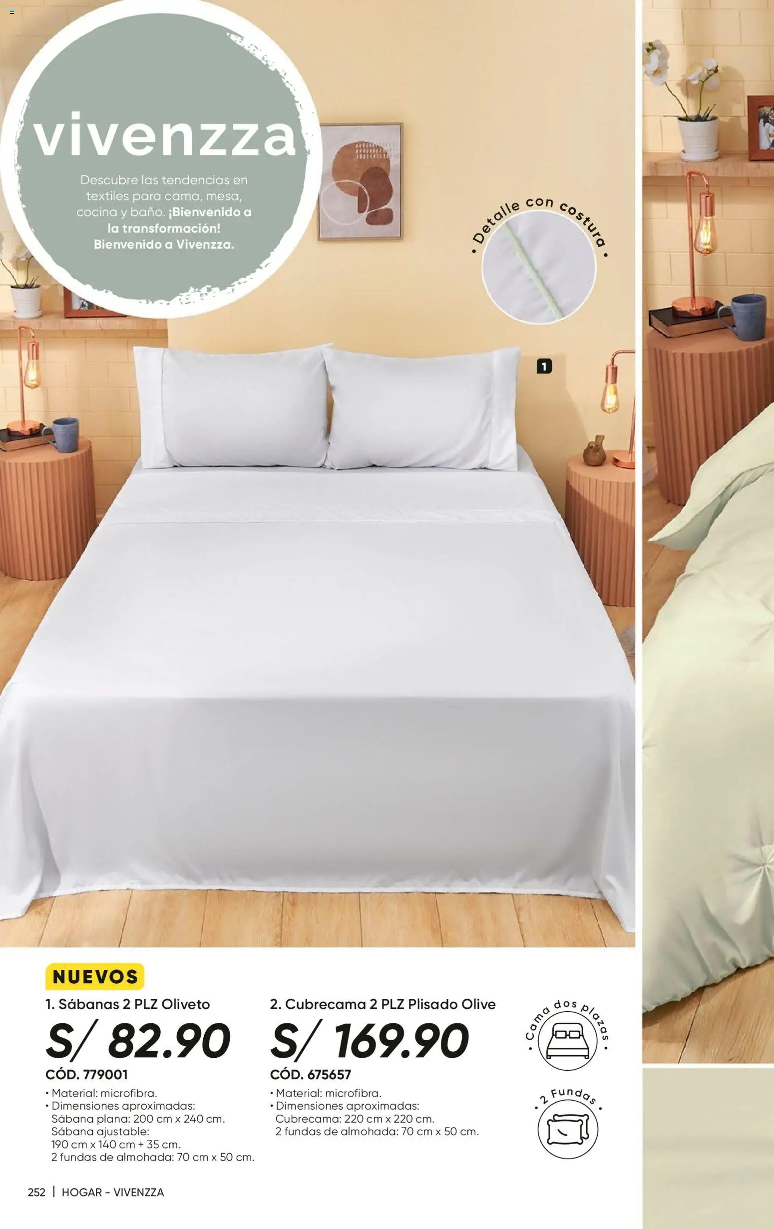 Catálogo Azzorti válido desde 09.03.2026 | Página: 254 | Productos: Cama, Almohada, Cocina