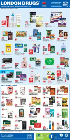 Preview of London Drugs weekly flyer / circulaire from shop London Drugs valid from 13.03.2026