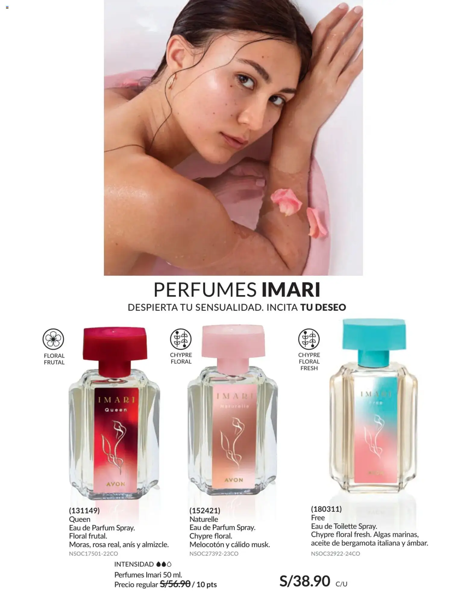 Catálogo Avon válido desde 31.01.2026 | Página: 66 | Productos: Aceite, EAU de Toilette