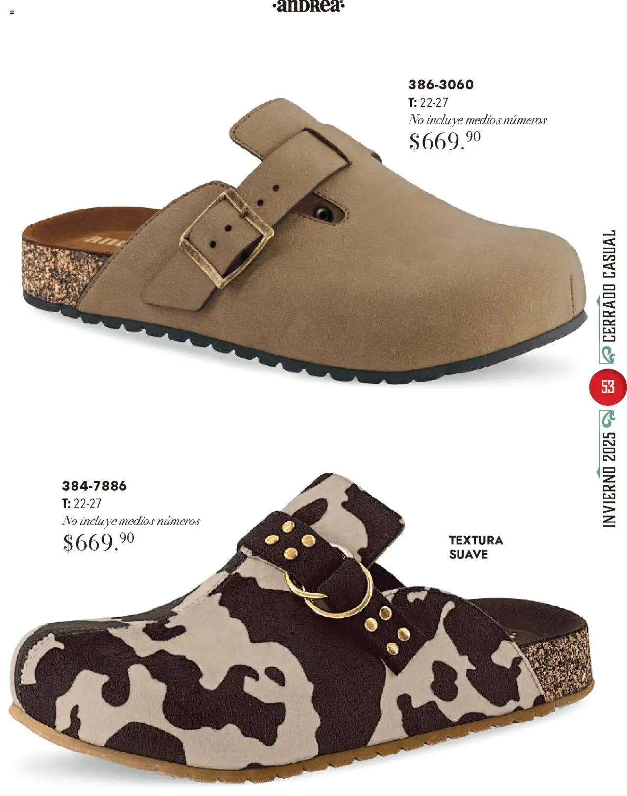 Nuevas ofertas de Andrea válidas en toda la República Mexicana desde el 13.10.2025. ¡Encuentra las mejores ofertas en Andrea - Catálogo Invierno! | Página: 53