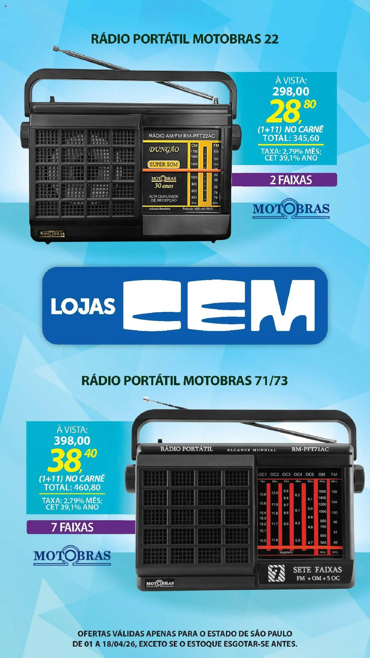 Lojas Cem Folheto - válido de 01.04.2026 | Página: 57