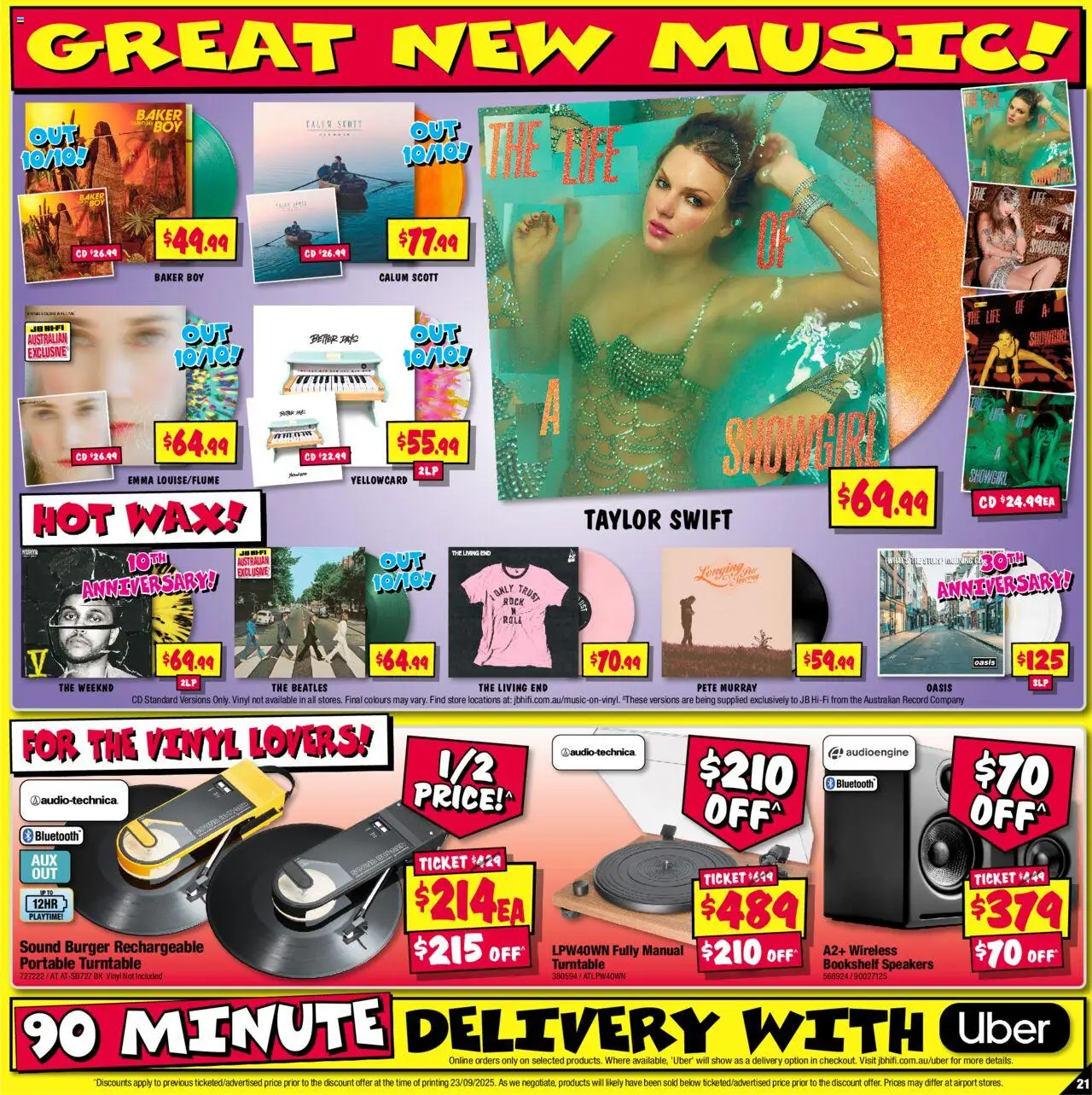 JB Hi-Fi catalogue - valid from 09.10.2025 | Page: 21 | Products: Bookshelf, Portable
