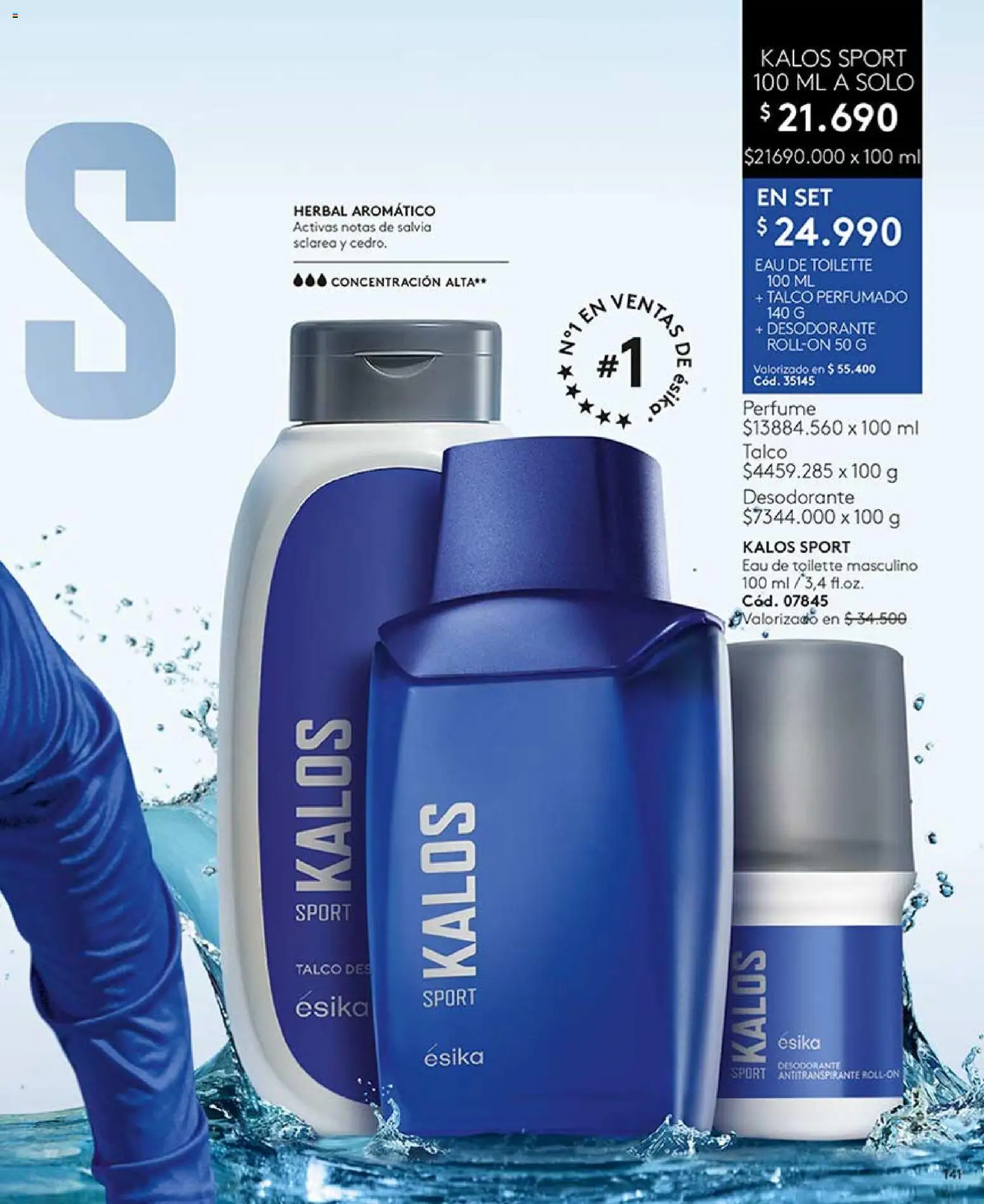 Catálogo Ésika Campaña 7 │ válido desde el 18.04.2026 | Página: 153 | Productos: Perfume, Eau de toilette, Desodorante, Antitranspirante