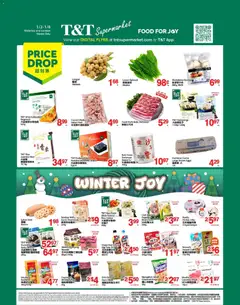Preview of T&T Supermarket weekly flyer / circulaire from shop T&T Supermarket valid from 02.01.2026