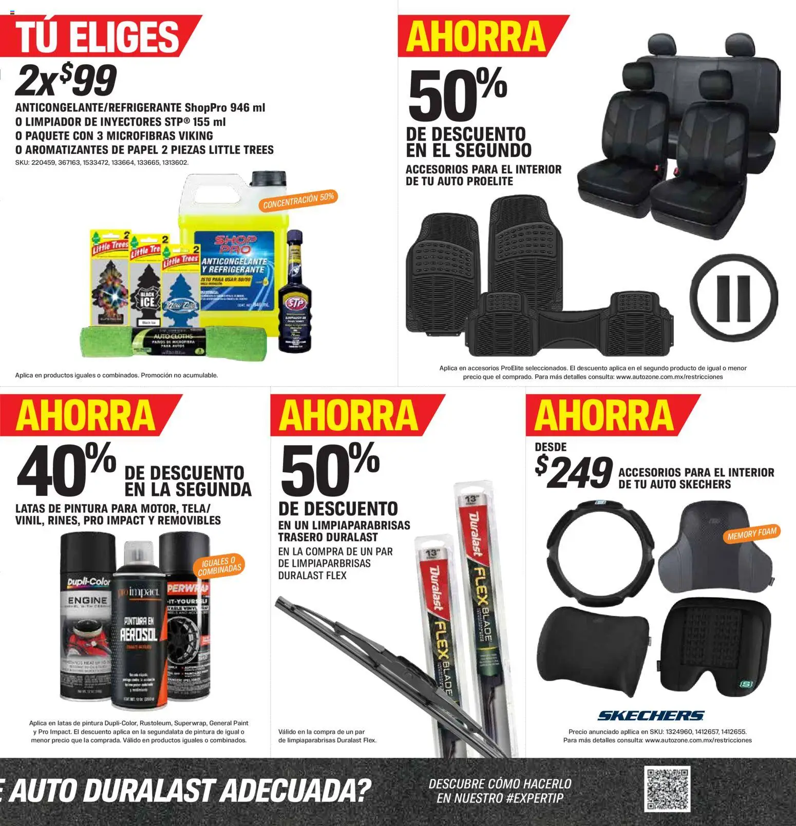 Nuevas ofertas de AutoZone válidas en toda la República Mexicana desde el 25.01.2026. ¡Encuentra las mejores ofertas en AutoZone catálogo! | Página: 3 | Productos: Limpiador, Pintura