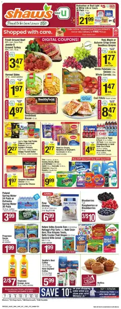 Preview of Shaw's weekly ads valid from 07.11.2025