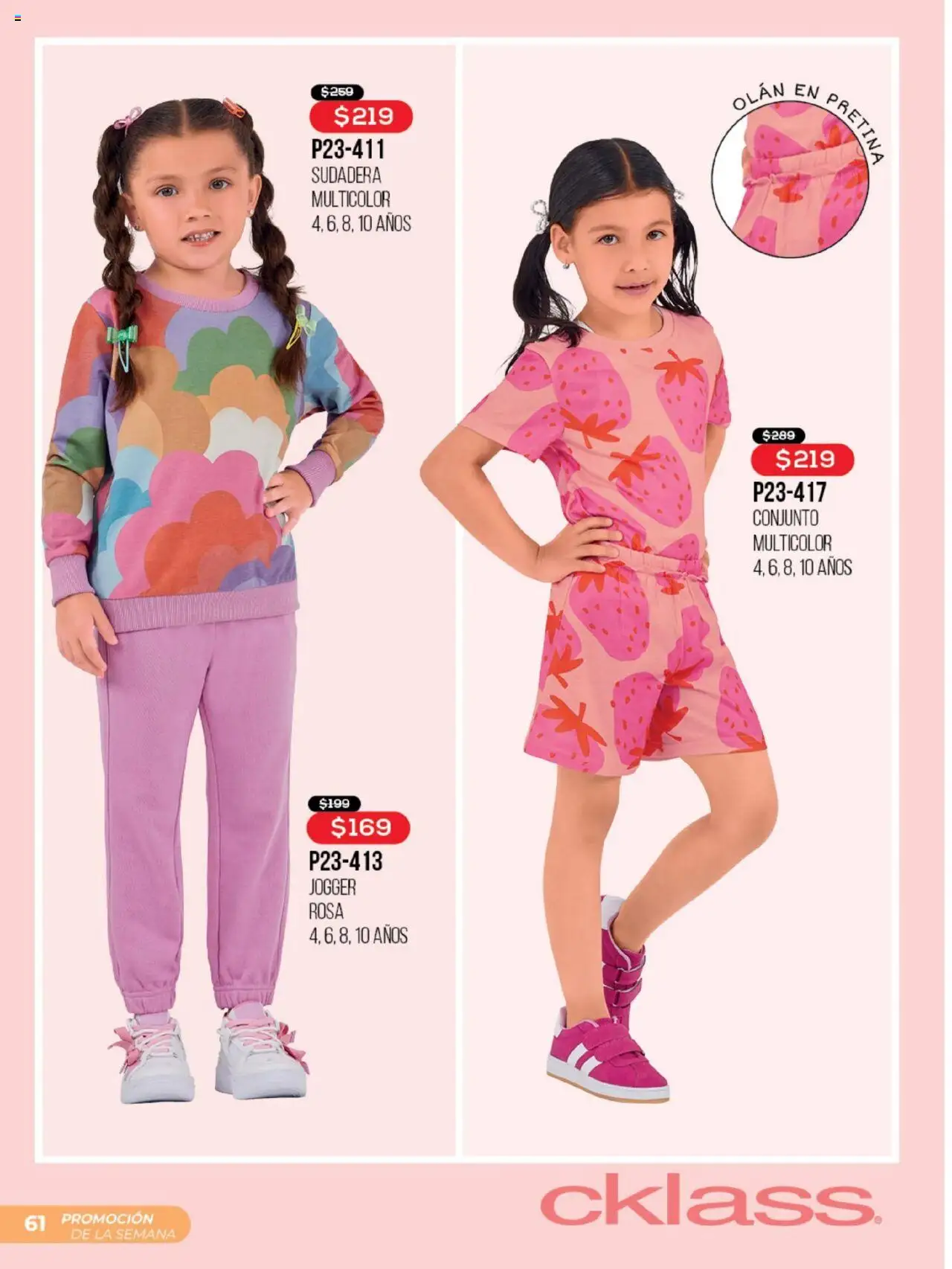Nuevas ofertas de Cklass válidas en toda la República Mexicana desde el 01.10.2025. ¡Encuentra las mejores ofertas en Cklass - Catálogo Promoción De La Semana! | Página: 62 | Productos: Sudadera, Conjunto