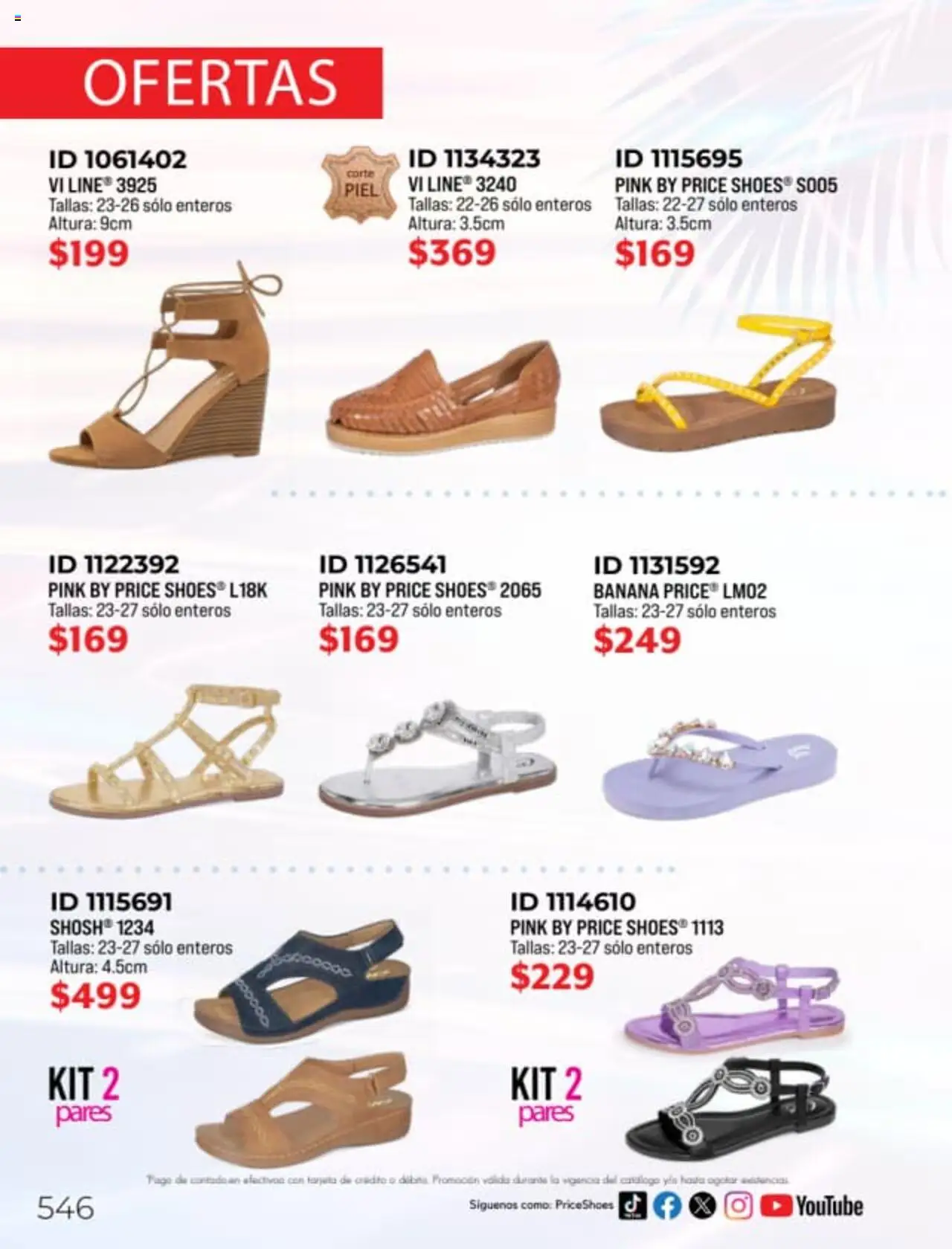 Nuevas ofertas de Price Shoes válidas en toda la República Mexicana desde el 27.01.2025. ¡Encuentra las mejores ofertas en Price Shoes catálogo Sandalias! | Página: 546