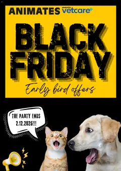 Animates - Black Friday preview  - valid from 17.11.2025