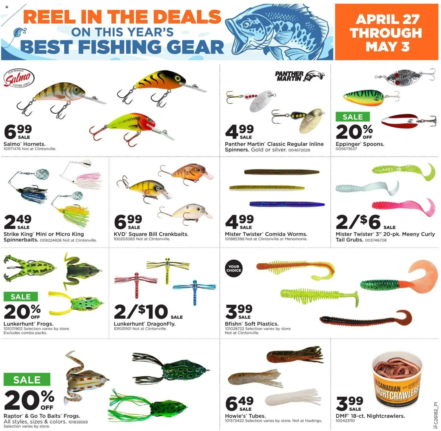 Mills Fleet Farm Fishing Gear - valid from 27.04.2026 | Page: 16