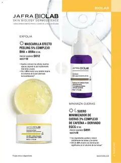 Nuevas ofertas de JAFRA válidas en toda la República Mexicana desde el 01.05.2025. ¡Encuentra las mejores ofertas en JAFRA Catálogo Organizador de Ventas! | Página: 31 | Productos: Serum, Mascarilla, Peeling