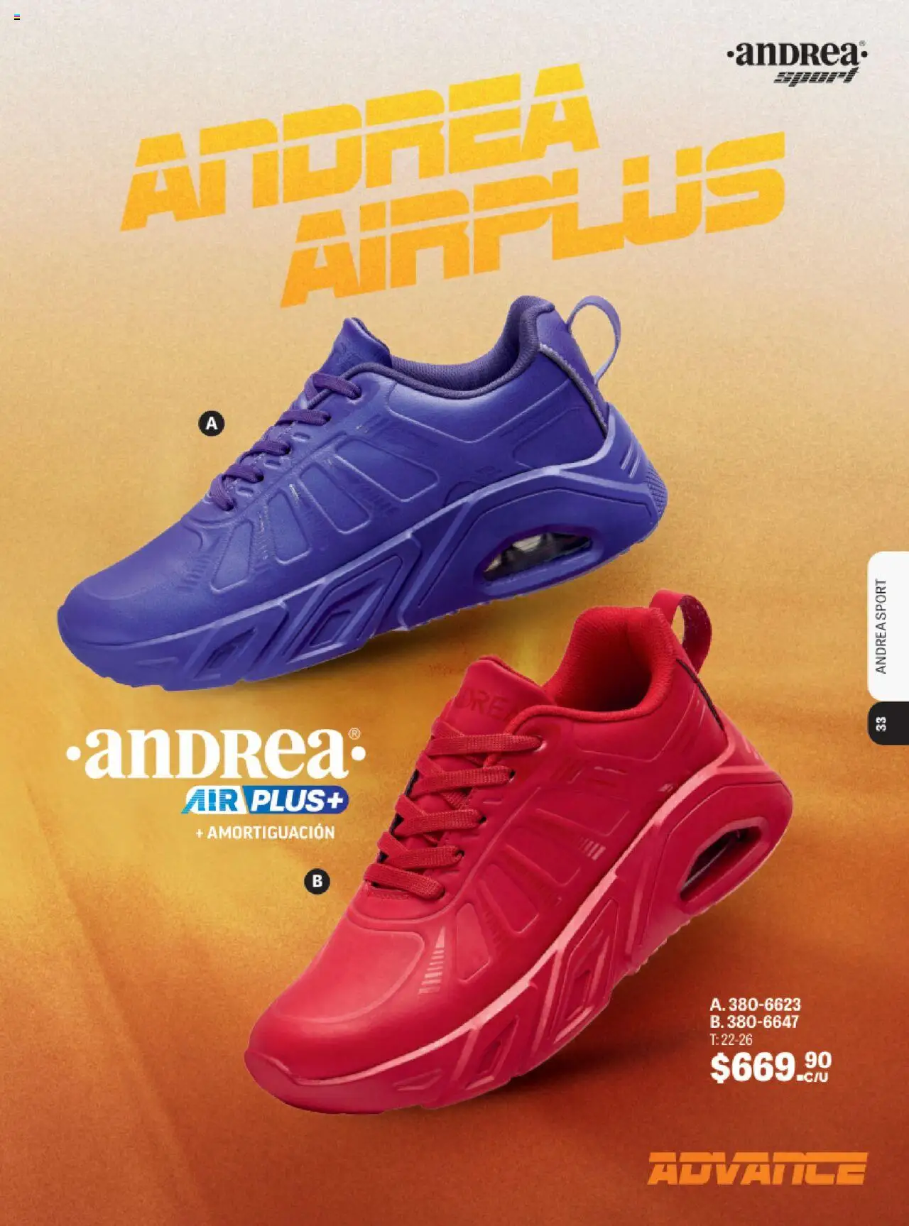 Nuevas ofertas de Andrea válidas en toda la República Mexicana desde el 13.08.2025. ¡Encuentra las mejores ofertas en Andrea - Catálogo Andrea Sport! | Página: 30