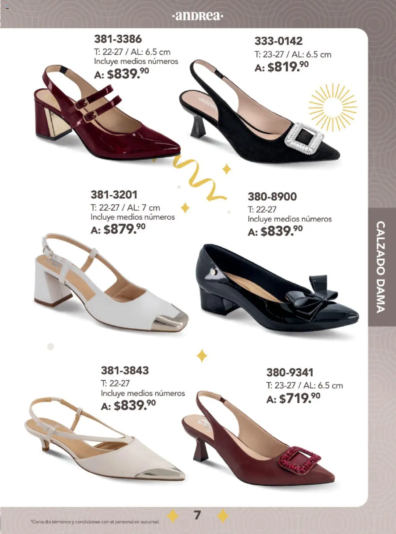 Nuevas ofertas de Andrea válidas en toda la República Mexicana desde el 24.08.2025. ¡Encuentra las mejores ofertas en Andrea - Catálogo Fiestas y Celebraciones! | Página: 7