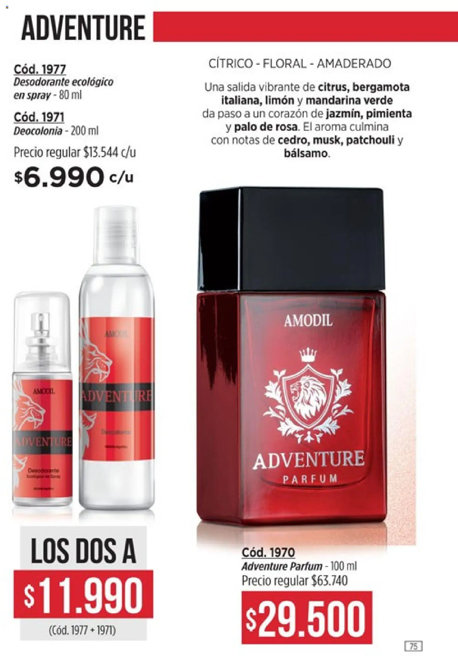 Catálogo Amodil Campaña 4 │ válido desde el 01.03.2026 | Página: 75 | Productos: Pimienta, Desodorante, Limón