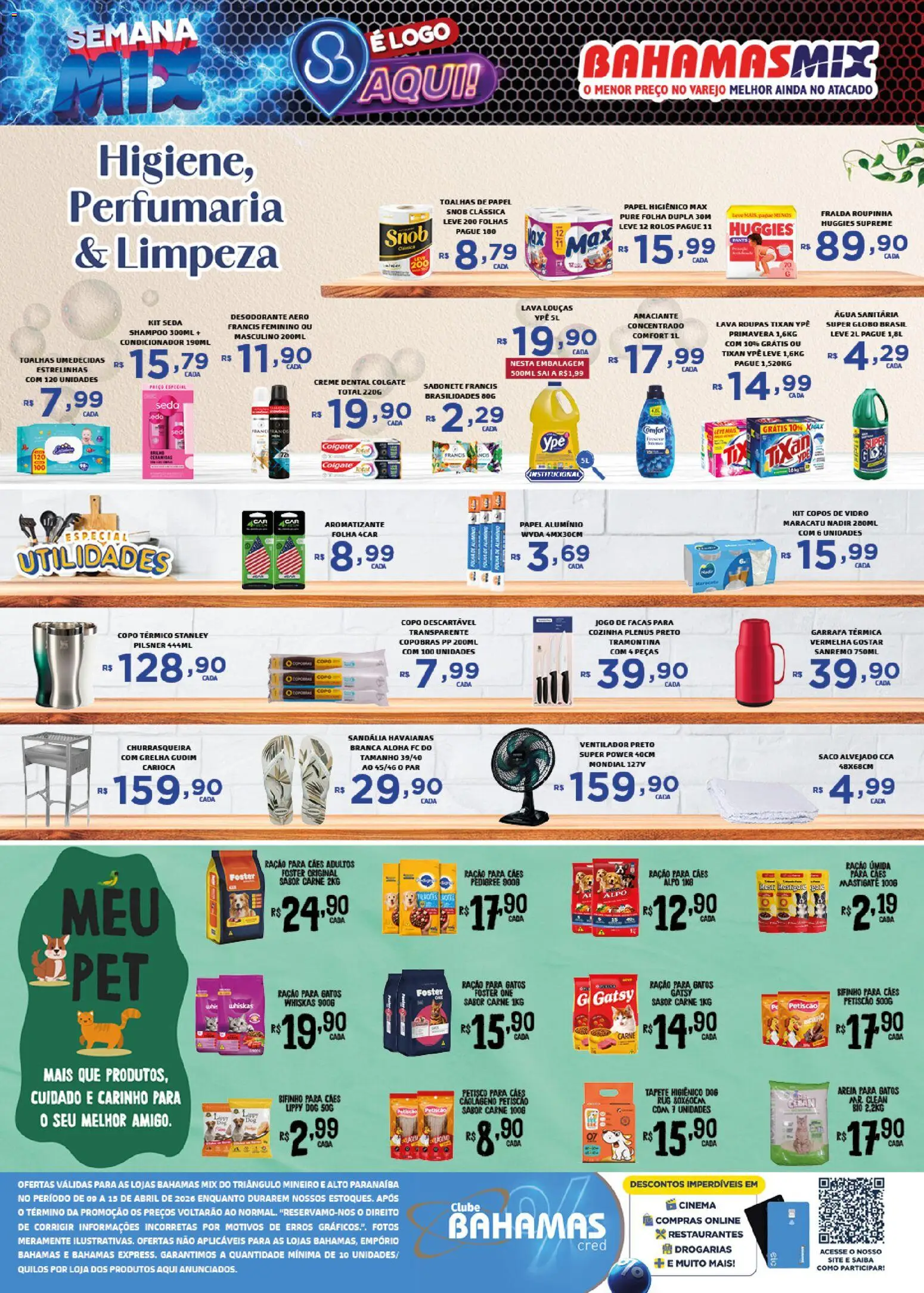 Bahamas Mix Folheto - válido de 05.04.2026 | Página: 4 | Produtos: Areia, Tapete higiênico, Sabonete, Amaciante