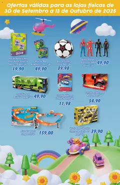 Tauste - Ofertas Especial Dia das Crianças - Pré-Visualização do folheto da loja Tauste, válido de 30.09.2025 | Página: 5 | Produtos: Bola de futebol, Skate, Carrinho