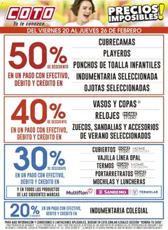 Vista previa Coto - Renova válido desde el 20.02.2026