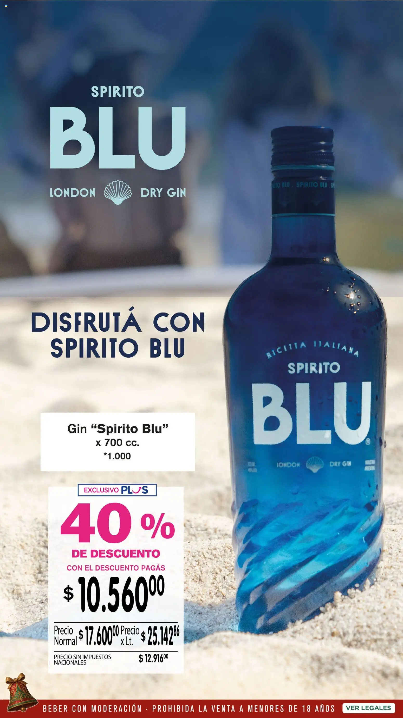 La Anonima Bebidas Fiestas │ válido desde el 11.12.2025 | Página: 12 | Productos: Gin
