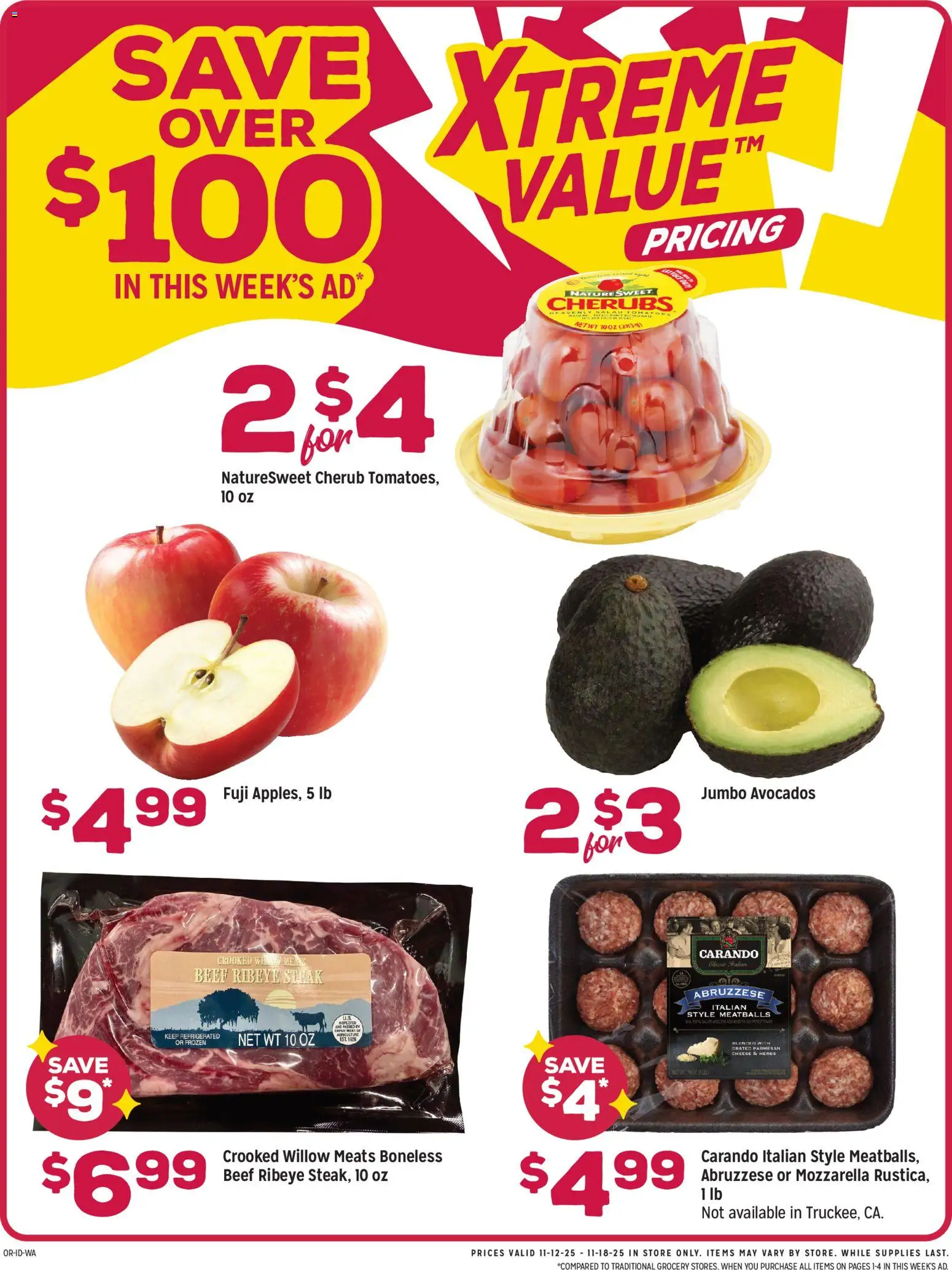 Grocery Outlet Weekly Ad - WA - valid from 12.11.2025 | Page: 2 | Products: Cheese, Beef, Beet
