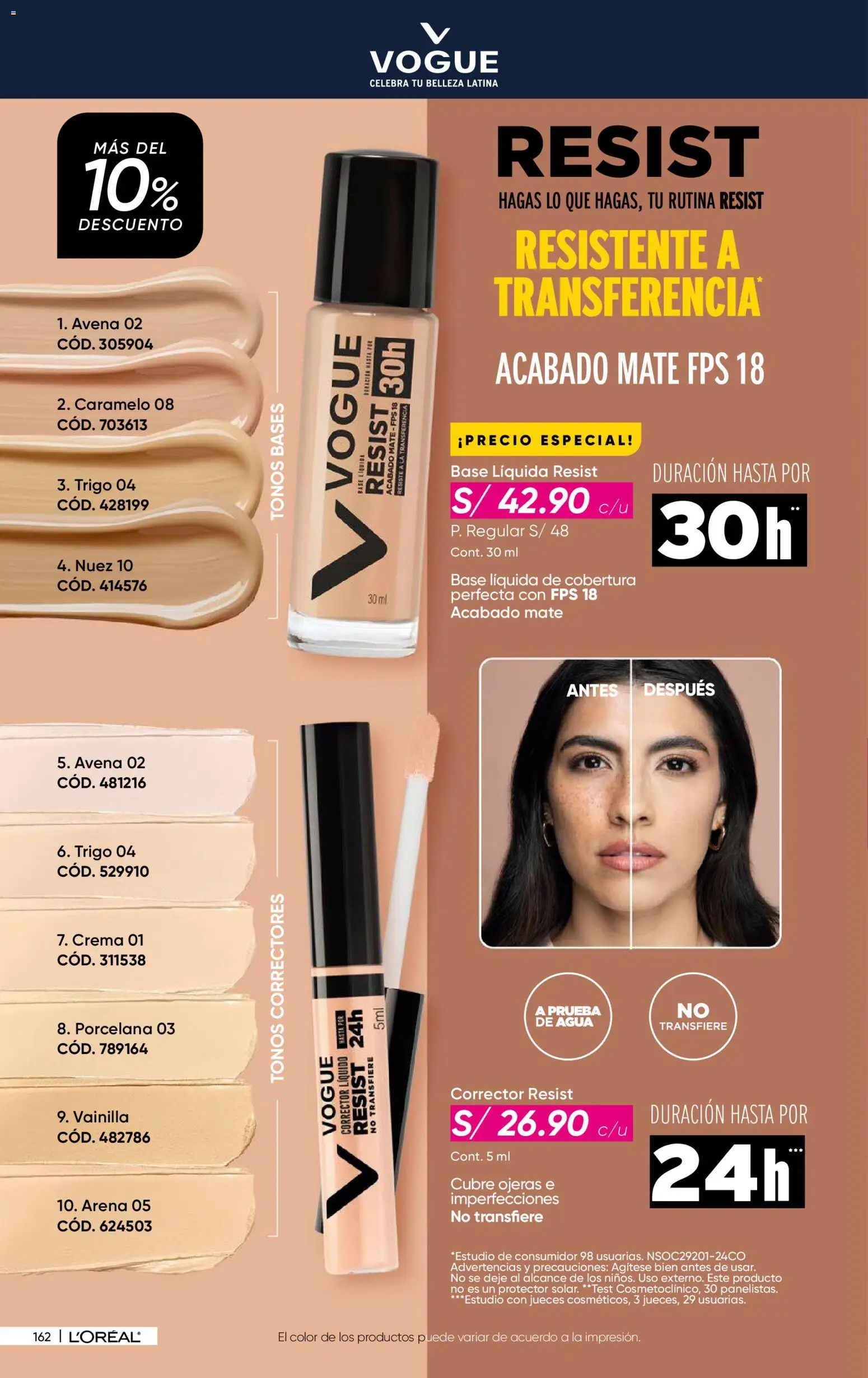 Catálogo Azzorti válido desde 24.11.2025 | Página: 164 | Productos: Crema, Avena, Corrector