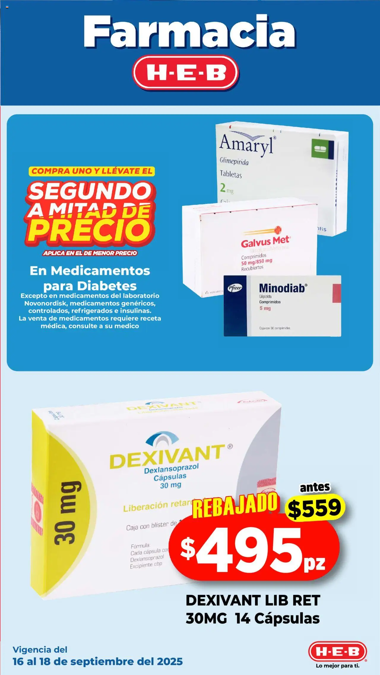 Nuevas ofertas de H-E-B válidas en toda la República Mexicana desde el 16.09.2025. ¡Encuentra las mejores ofertas en H-E-B - Folleto! | Página: 14 | Productos: Caja