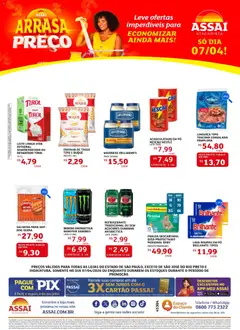 Assaí Atacadista ofertas - SP - Pré-Visualização do folheto da loja Assaí Atacadista, válido de 07.04.2026