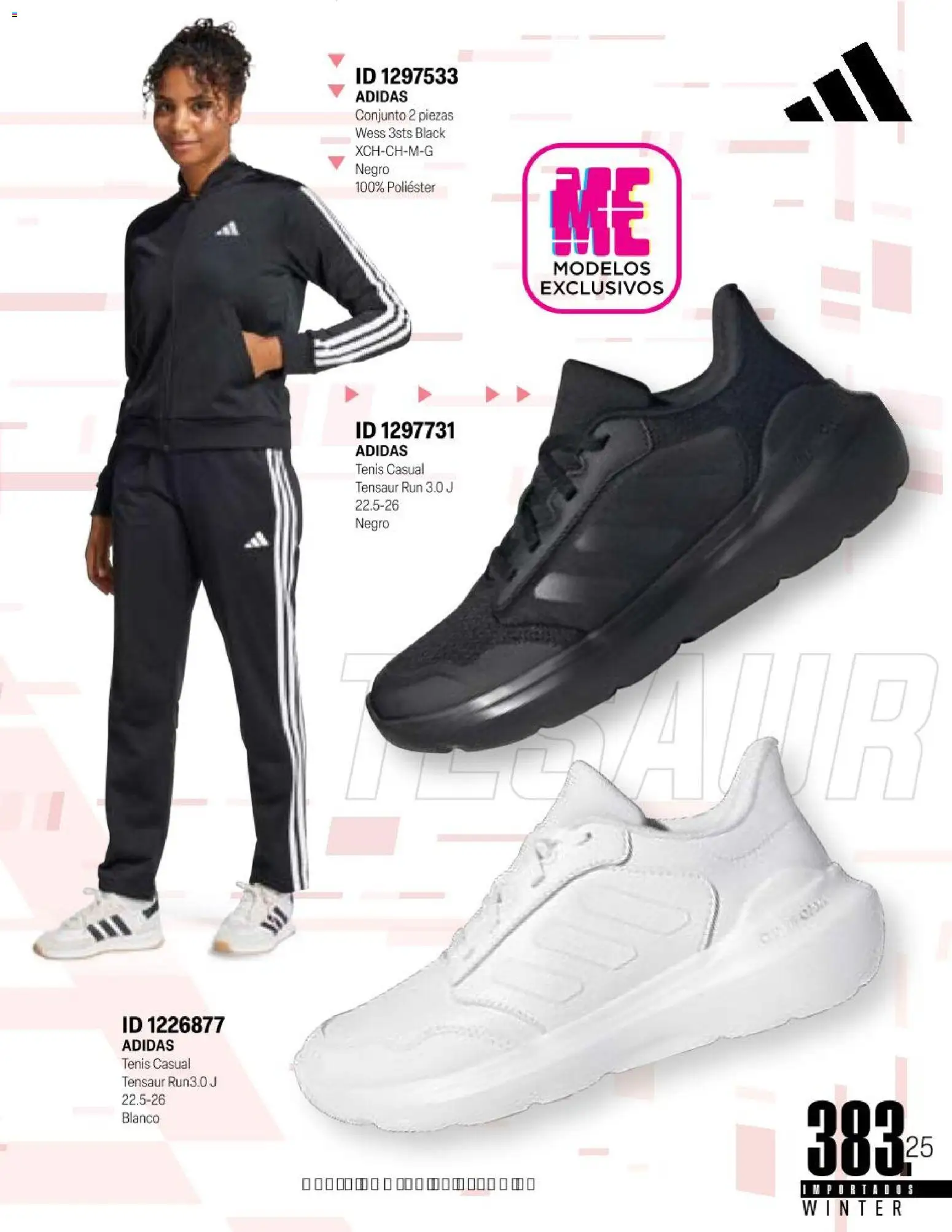 Nuevas ofertas de Price Shoes válidas en toda la República Mexicana desde el 11.11.2025. ¡Encuentra las mejores ofertas en Price Shoes catálogo Importados Winter 2025  ! | Página: 383 | Productos: Tenis, Conjunto