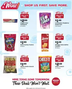 Preview of Grocery Outlet weekly ads valid from 29.10.2025 | Page: 7 | Products: Toothpaste, Raspberry
