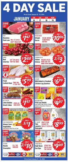 Preview of Rouses weekly ads valid from 14.01.2026