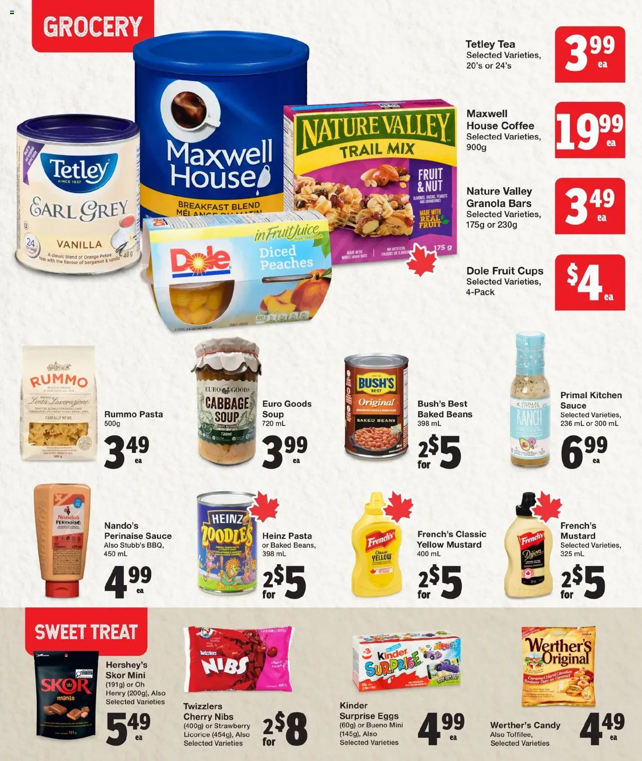 Quality Foods flyer valid from 07.08.2025 | Page: 10 | Products: Pasta, Eggs, Oil, Coffee