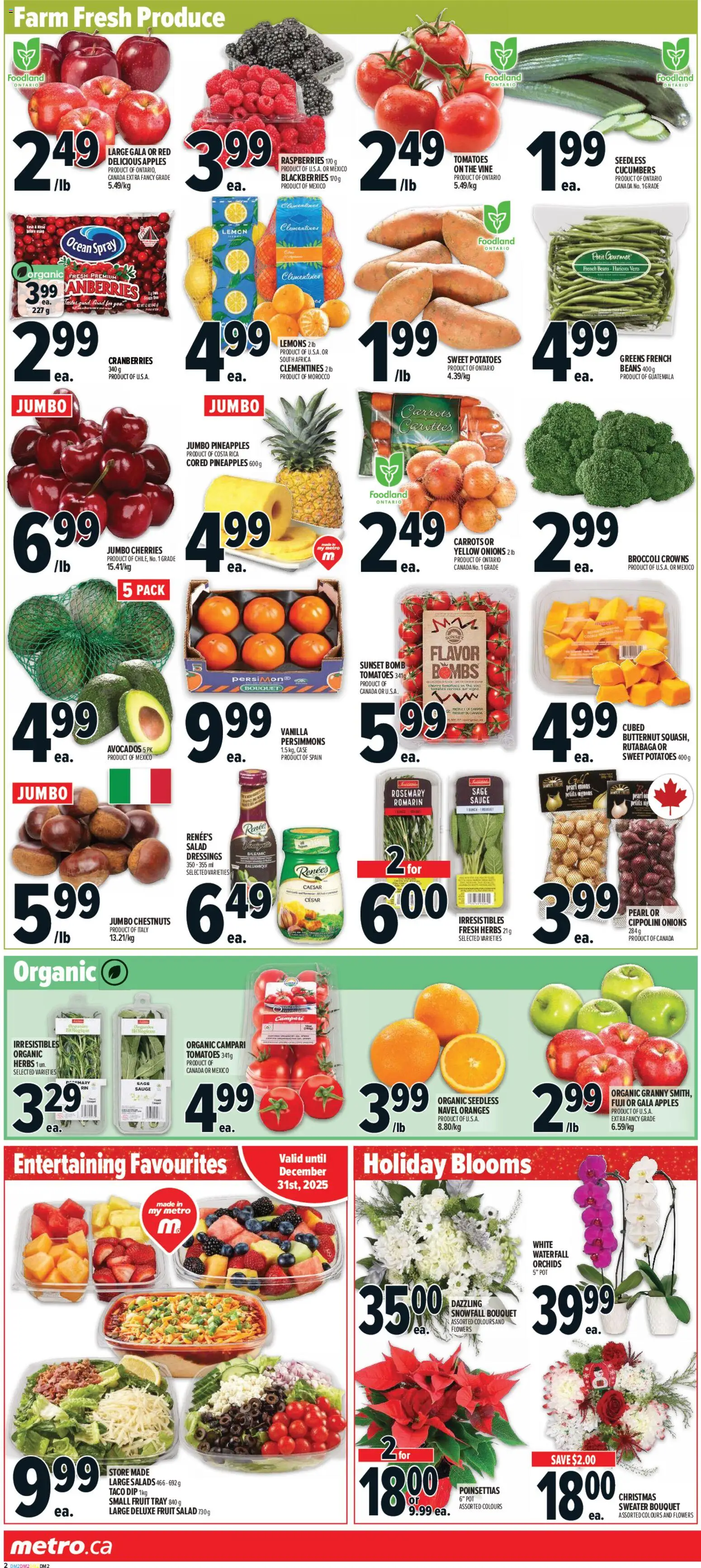 Metro flyer valid from 18.12.2025 | Page: 7 | Products: Potatoes, Case, Sweater, Apples