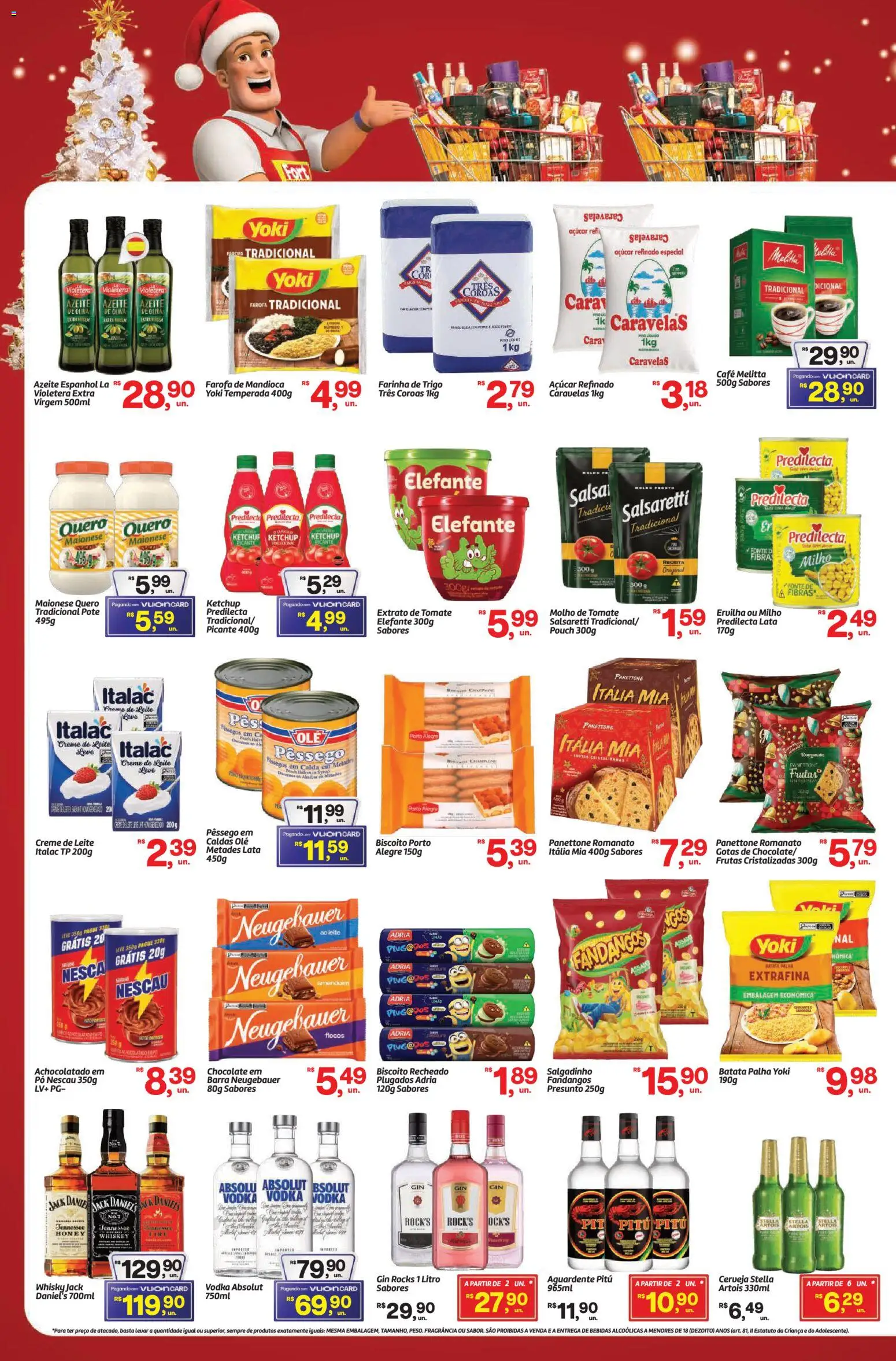 Fort Atacadista Folheto - válido de 15.12.2025 | Página: 2 | Produtos: Fragrância, Presunto, Cerveja, Biscoito recheado