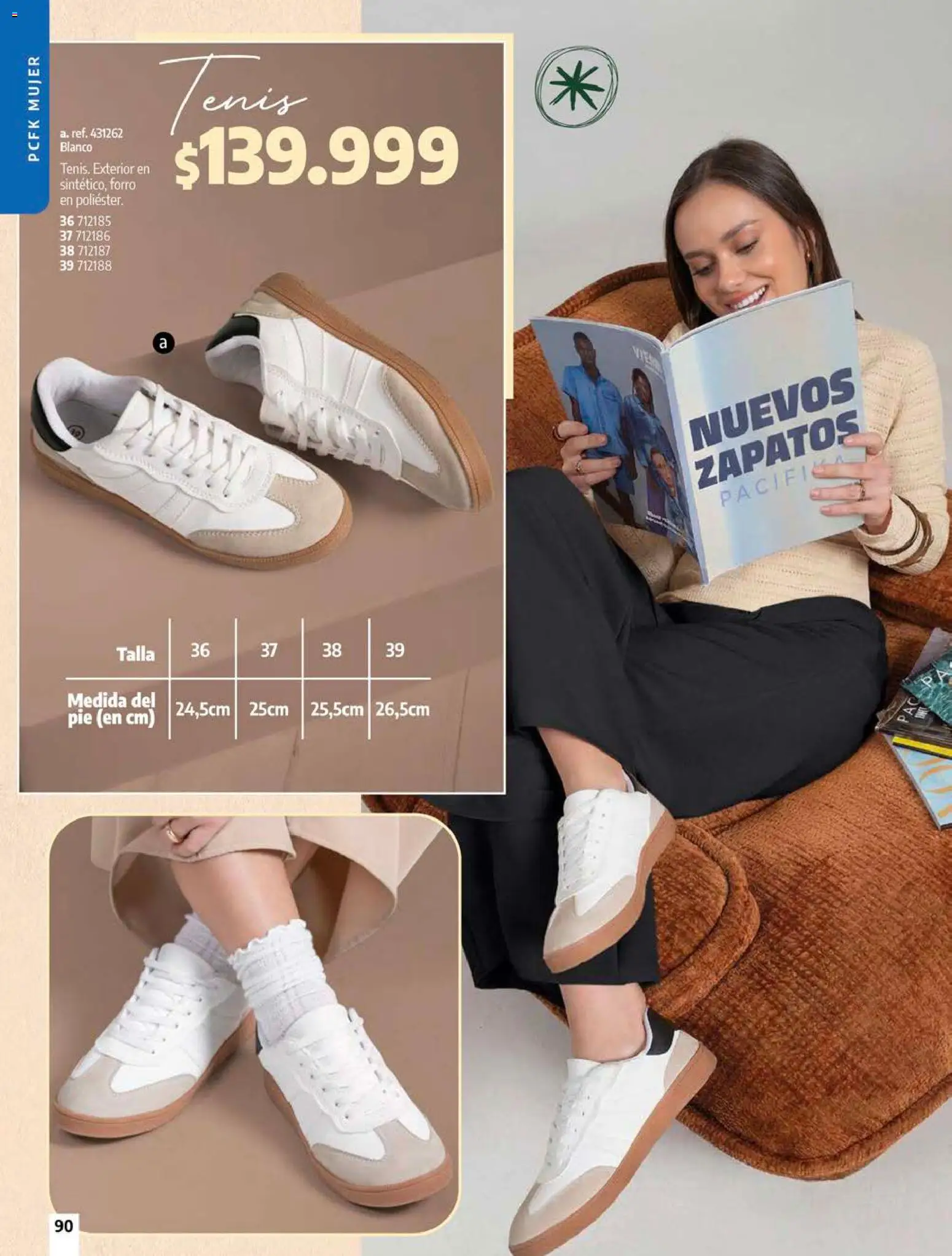 Pacifika revista - valida desde el 01.08.2026 | Página: 90 | Productos: Tenis, Zapatos