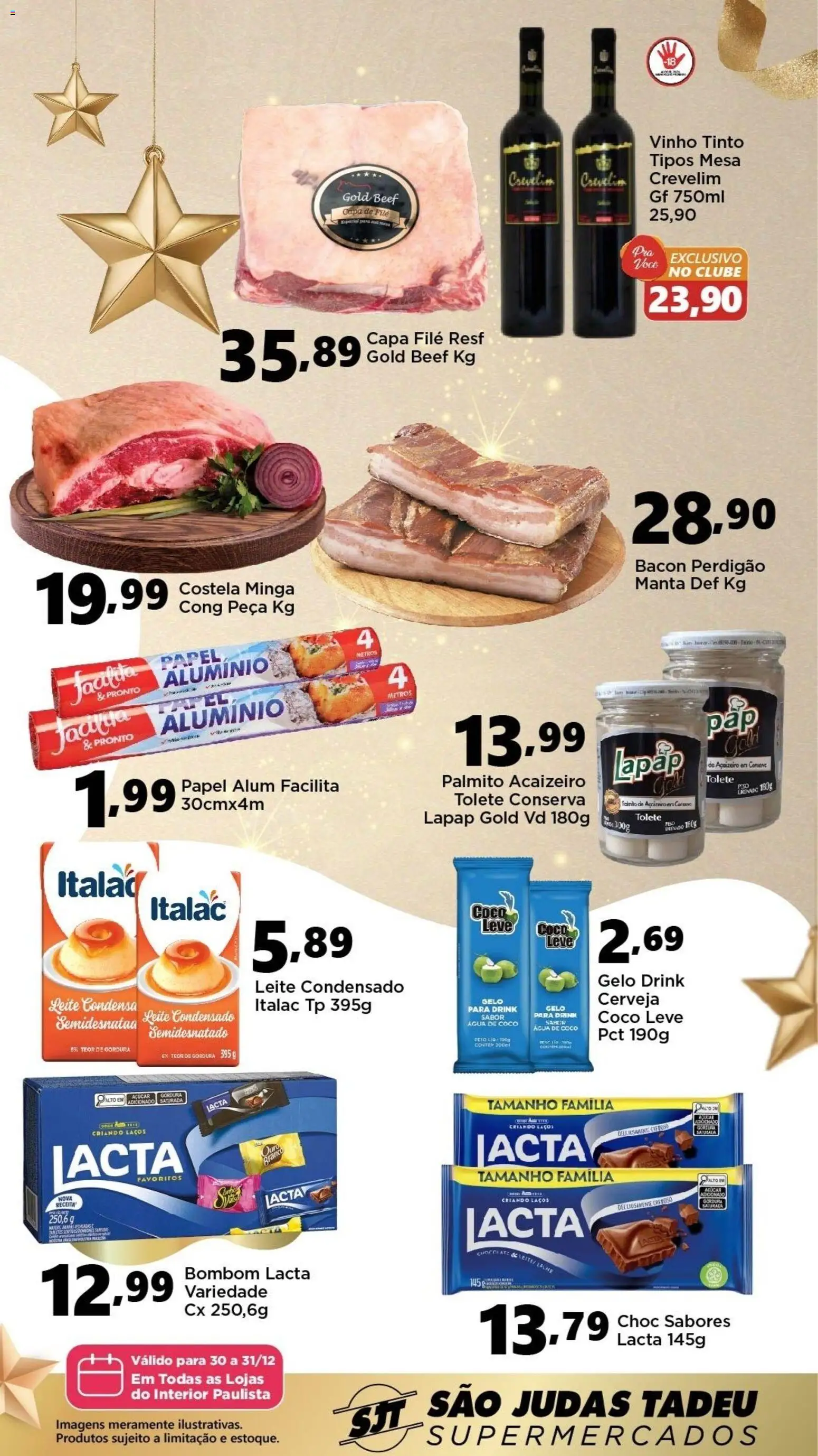 São Judas Tadeu Folheto - válido de 30.12.2025 | Página: 2 | Produtos: Coco, Palmito, Mesa, Bombom